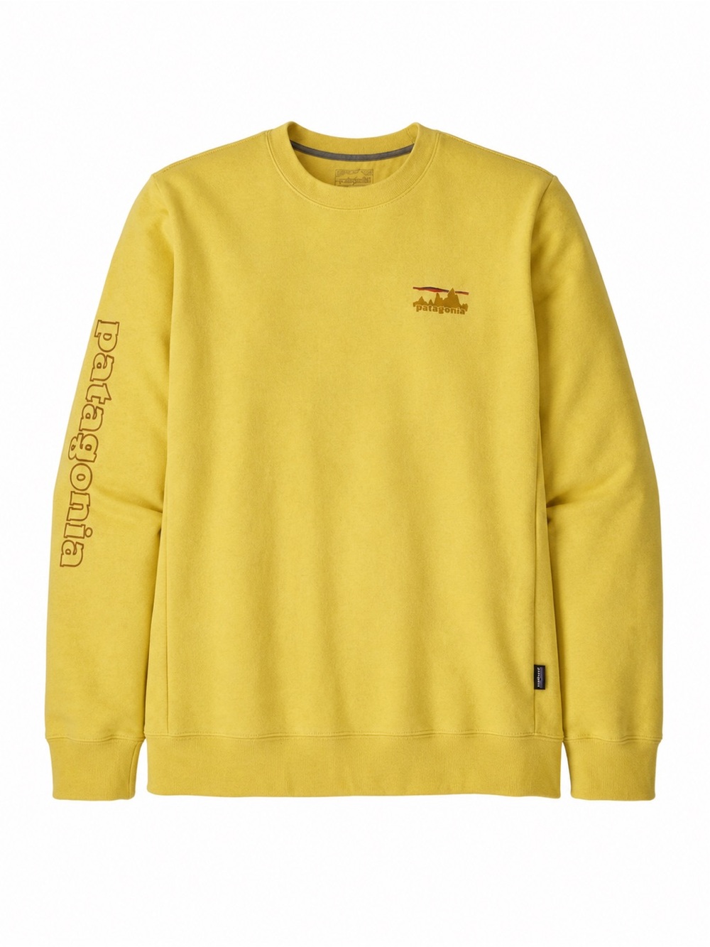 Patagonia '73 Skyline Uprisal Crew Sweatshirt Milled Yellow XS